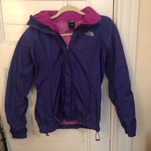 North face raincoat